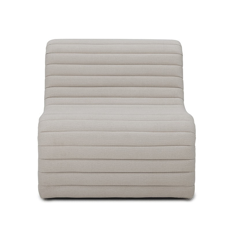 Fauteuil blanc design rétro - Allure 