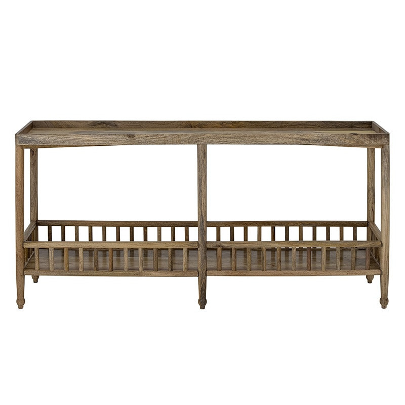 Grande console en bois avec rangement - Sali 