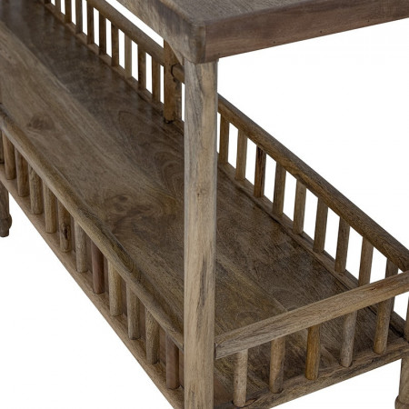 Grande console en bois avec rangement - Sali 