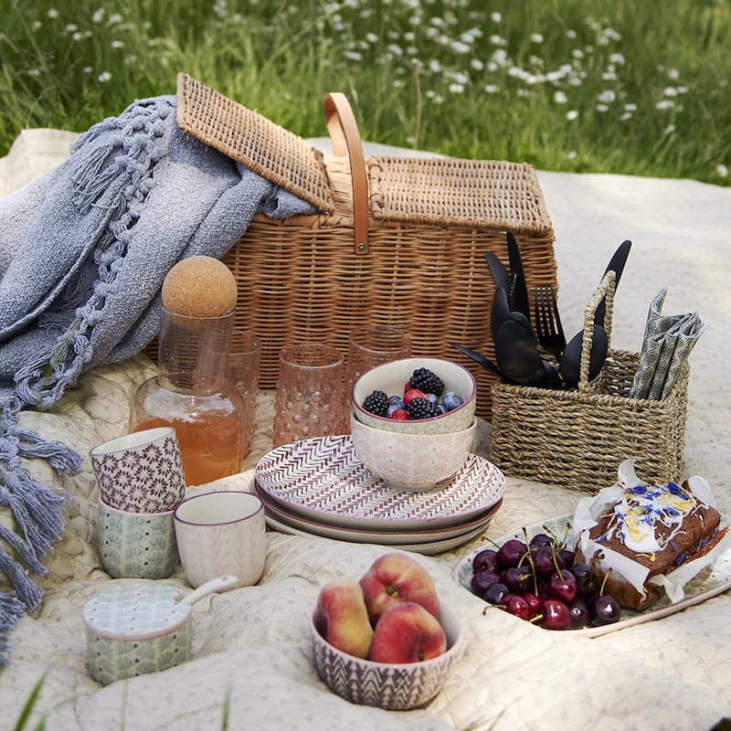 Panier osier avec anse - France