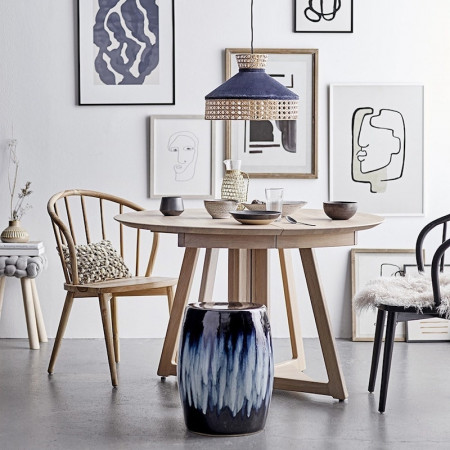 Bol fait main en grès nature D16,50cm - Thea 