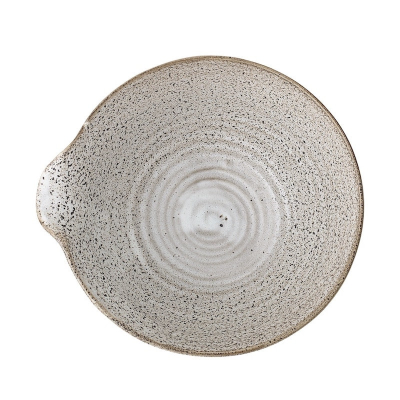 Bol fait main en grès nature D16,50cm - Thea 