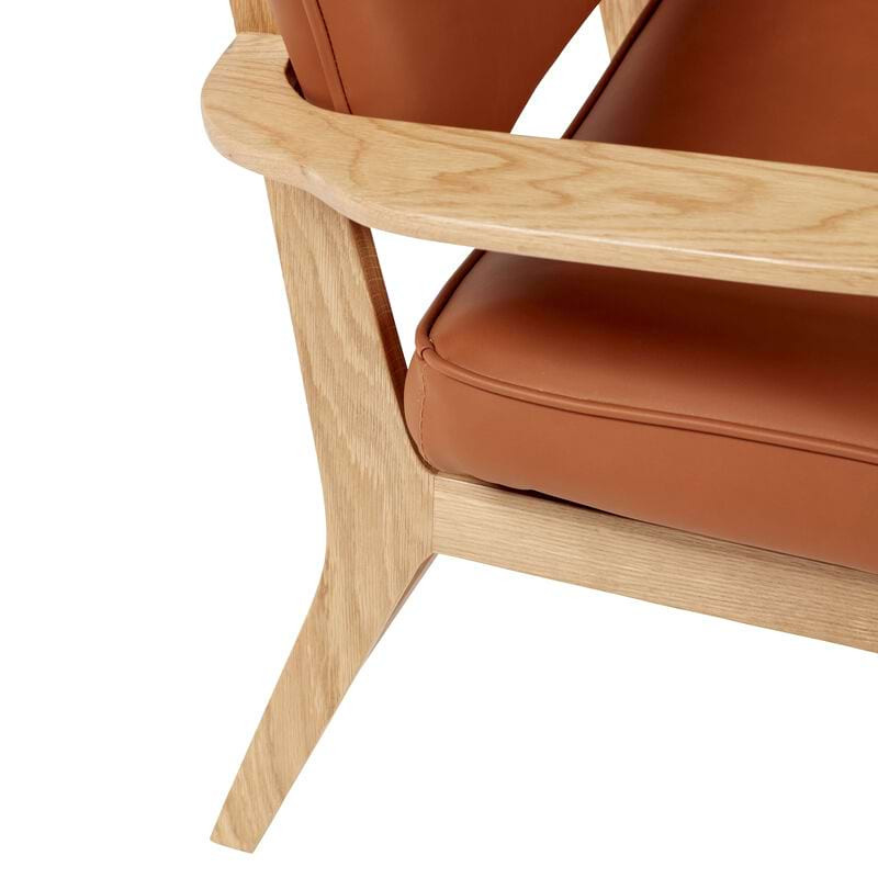 Paire De Fauteuils Vintage En Cuir Marron De Conception Italienne Années 60
