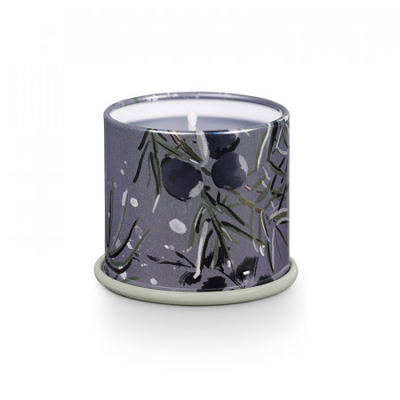 Bougie parfumée ébène, cassis et agrumes sucrés boîte métal 85g Illume - North Sky 