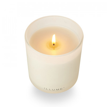 Bougie parfumée fleurs de citronnier, brume océanique et sable ambré en verre 335g Illume - Driftwood 