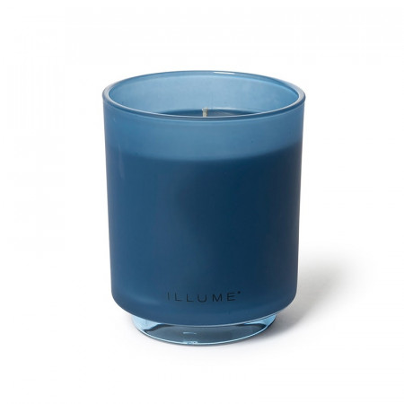 Bougie parfumée bois de santal, fruits d'été et mandarine en verre 335g Illume - Citrus Crush 