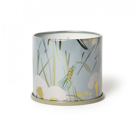 Bougie parfumée jasmin et embruns marins salés boîte métal 335g Illume - Fresh Sea Salt 