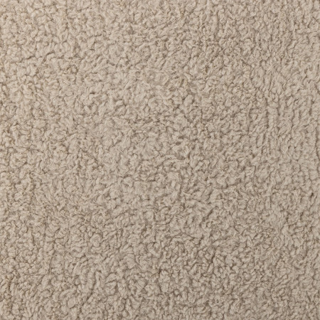 Fauteuil en tissu bouclé et pieds en bois style scandinave Bloomingville - Camino 