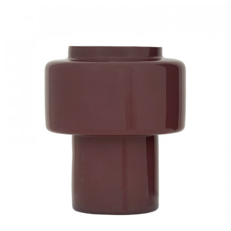 Lampe de table ou de chevet en verre opaque caramel fudge Urban Nature Culture - Finn 