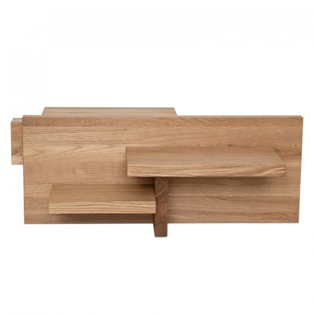 Table basse en bois de chêne avec structure asymétrique Urban Nature Culture - Sienna 