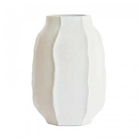 Grand vase blanc mat H50 cm - Sia 