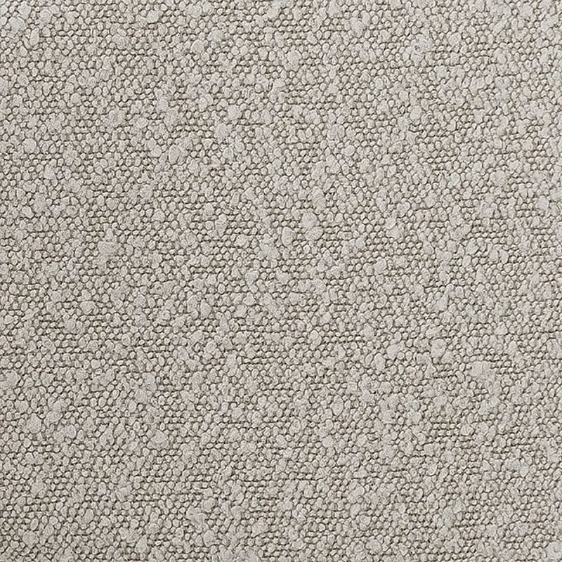 Chaise tissu bouclette blanche - Marlo 