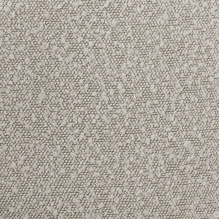 Chaise tissu bouclette blanche - Marlo 