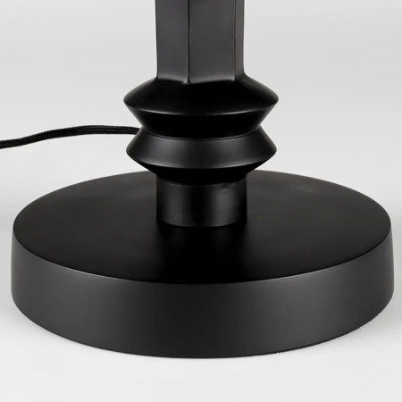 Lampe noire et or design - Totem 