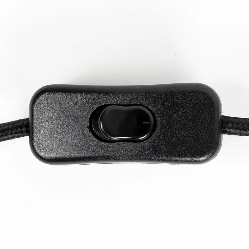 Lampe noire et or design - Totem 