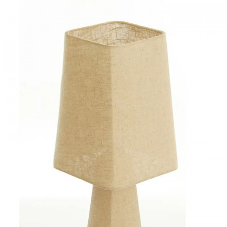 Lampe de table en toile naturelle - Mik 