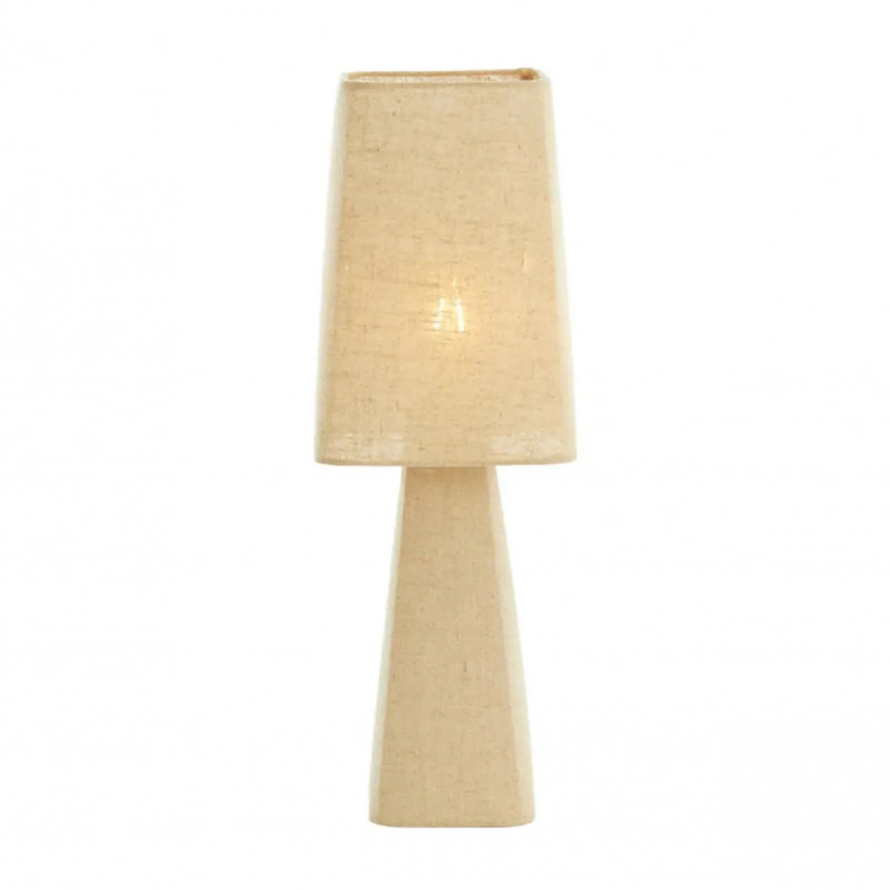 Lampe de table en toile naturelle - Mik 
