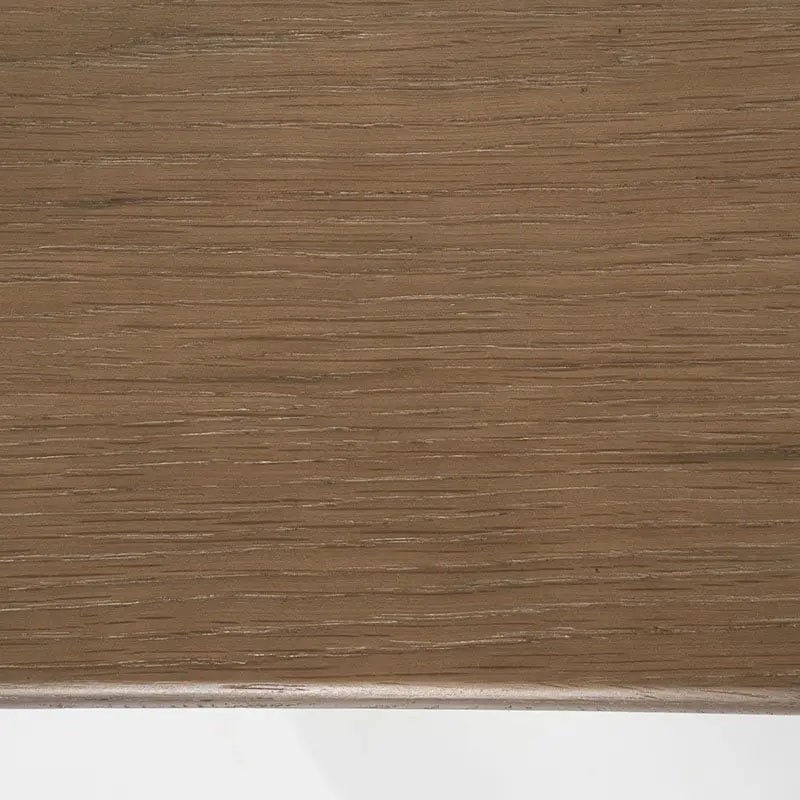 Table basse carrée organique bois finition noyer - Nai 