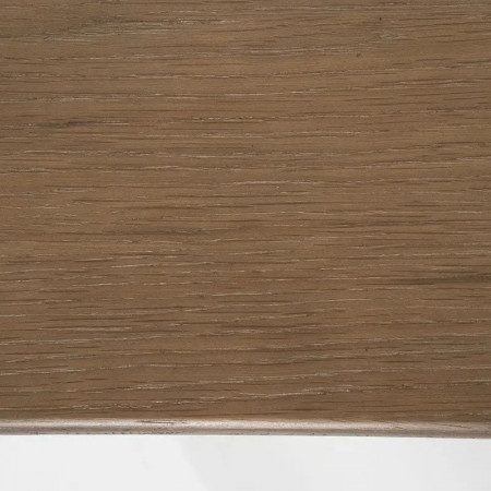 Table basse carrée organique bois finition noyer - Nai 