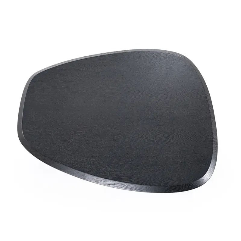 Table basse noire organique - Lanio 