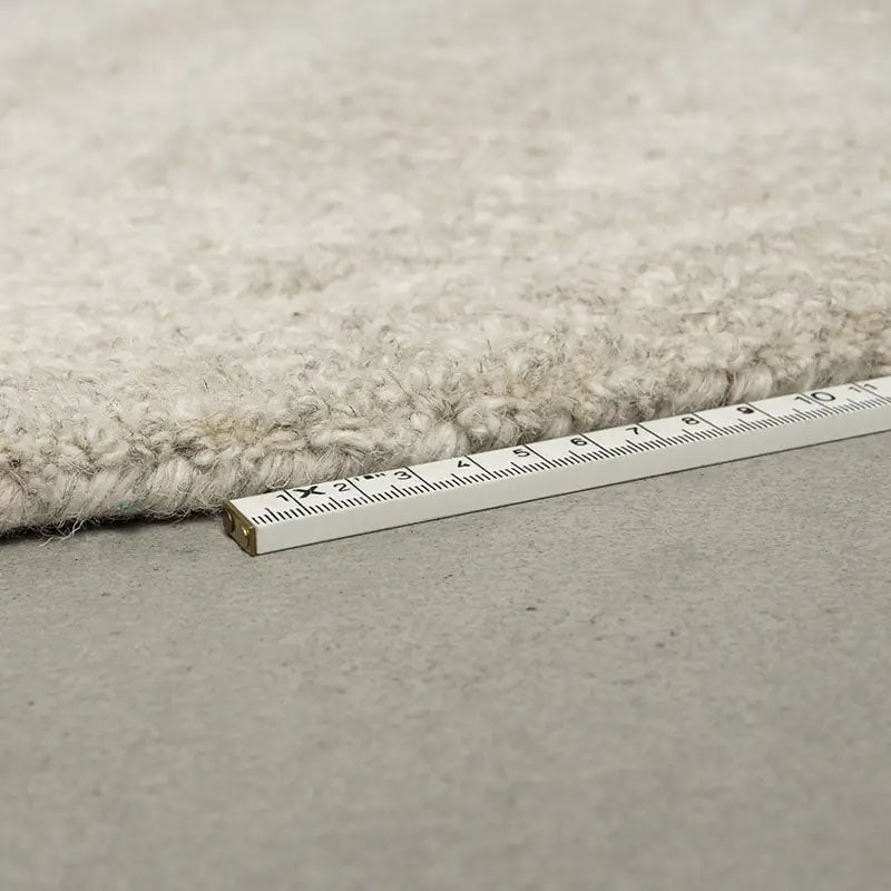 Tapis de forme organique nuances de beige - Forms 