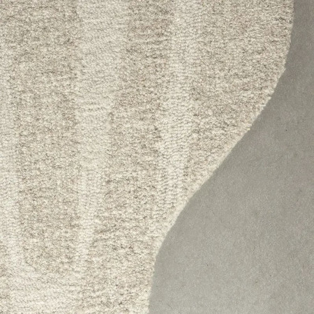 Tapis de forme organique nuances de beige - Forms 