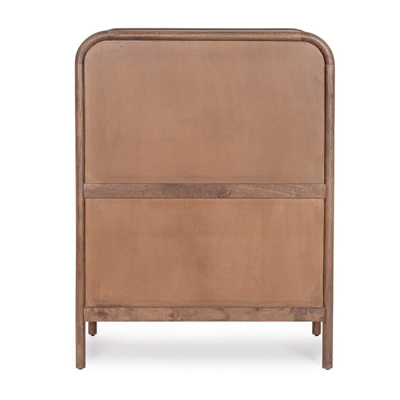 Buffet haut 4 portes en bois de manguier - Sanoa 