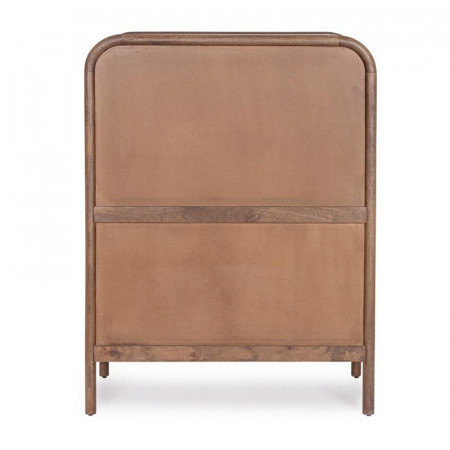 Buffet haut 4 portes en bois de manguier - Sanoa 