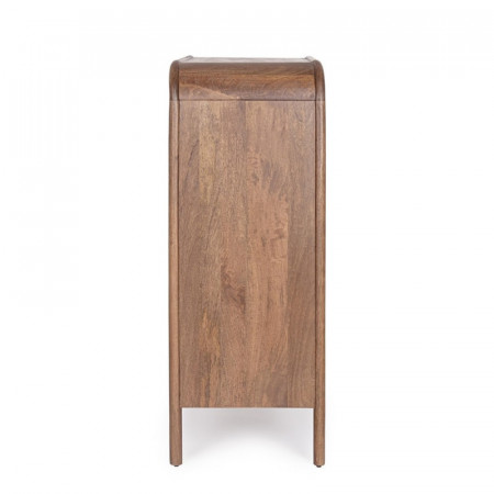 Buffet haut 4 portes en bois de manguier - Sanoa 