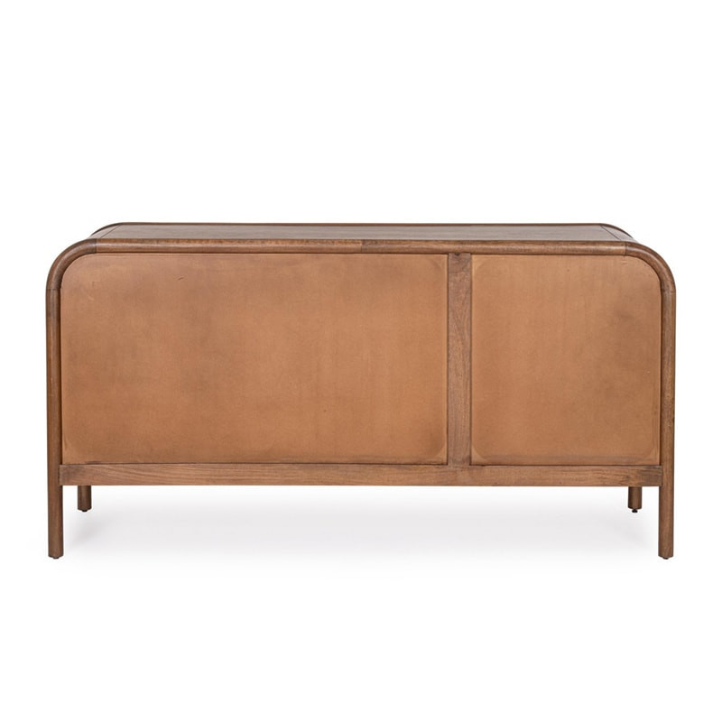 Buffet 3 portes en bois de manguier finition marqueté - Sanoa 