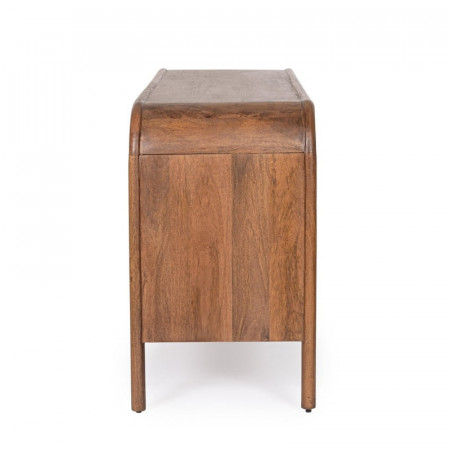 Buffet 3 portes en bois de manguier finition marqueté - Sanoa 