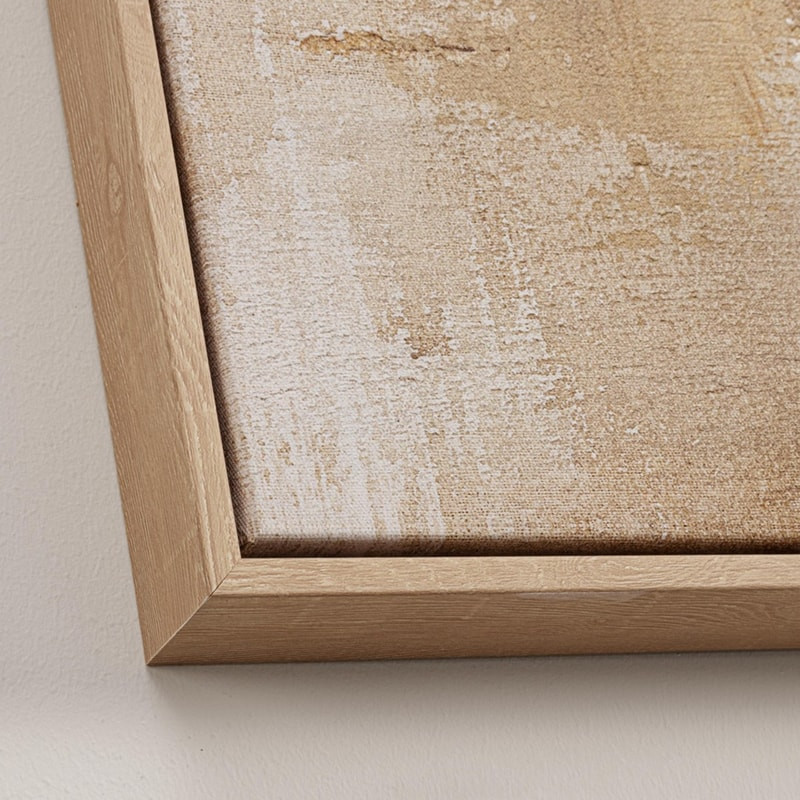 Tableau 123 × 143 cm teintes brun chaud - Bolde 