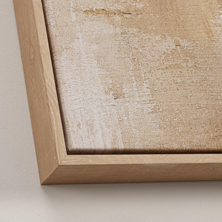 Tableau 123 × 143 cm teintes brun chaud - Bolde 