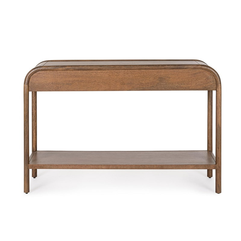 Console en bois de manguier finition marqueté - Sanoa 