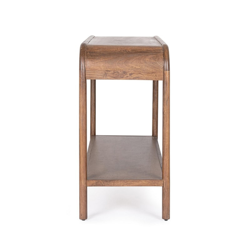 Console en bois de manguier finition marqueté - Sanoa 