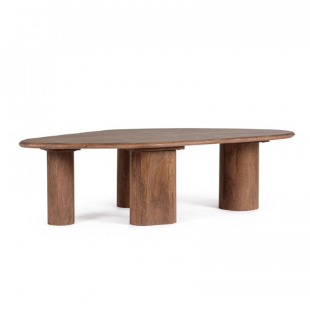 Table basse organique en bois de manguier - Sanoa 