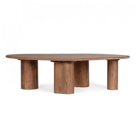 Table basse organique en bois de manguier - Sanoa 