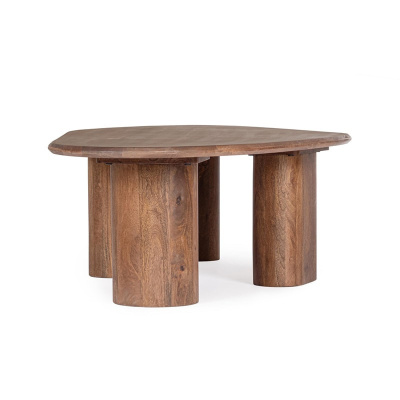 Table basse organique en bois de manguier - Sanoa 