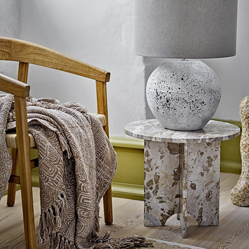 Table d’appoint en marbre | Jasmia 