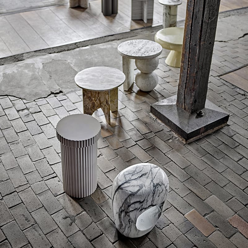 Table d’appoint en marbre | Jasmia 
