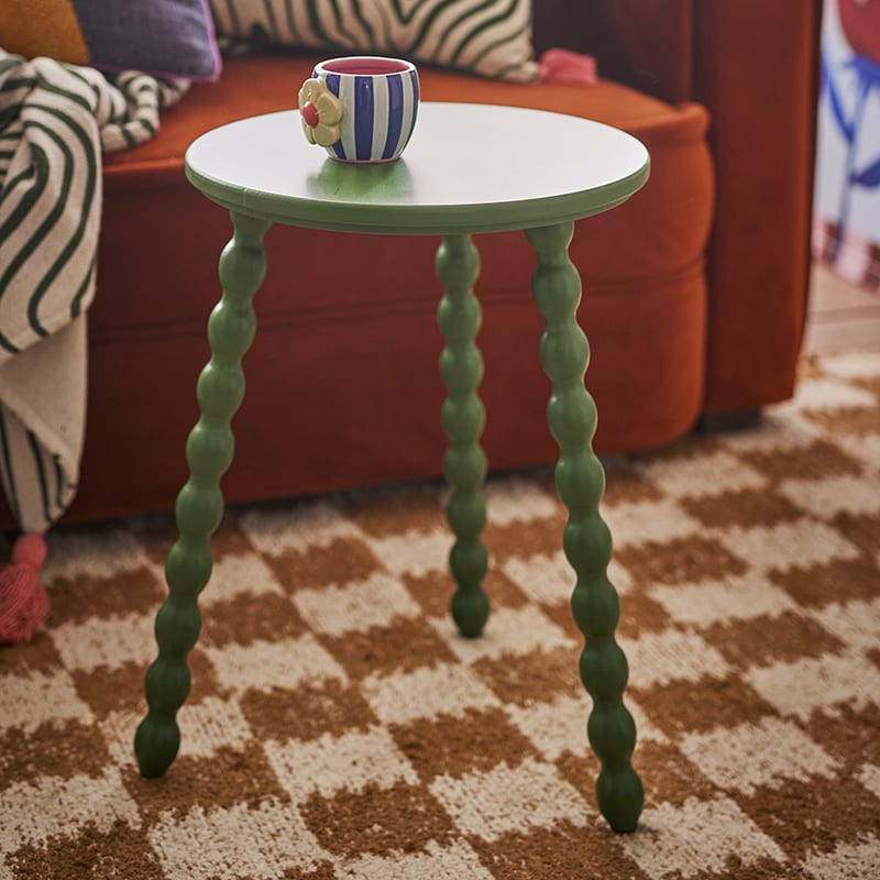 Table d’appoint vintage vert | Salino 