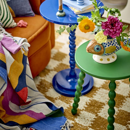 Table d’appoint vintage vert | Salino 