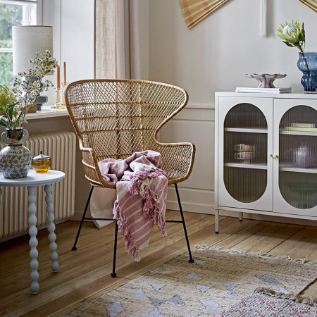 Table d’appoint vintage bleu ciel | Salino 
