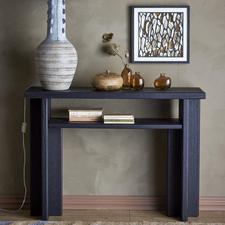 Meuble console en bois noir | Cupa 
