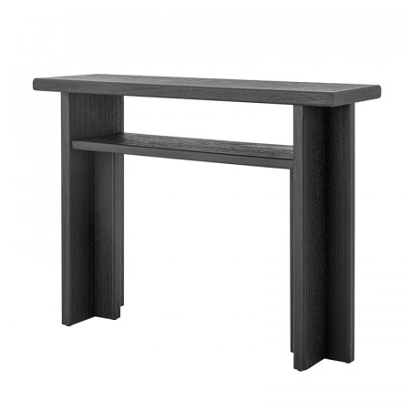 Meuble console en bois noir | Cupa 