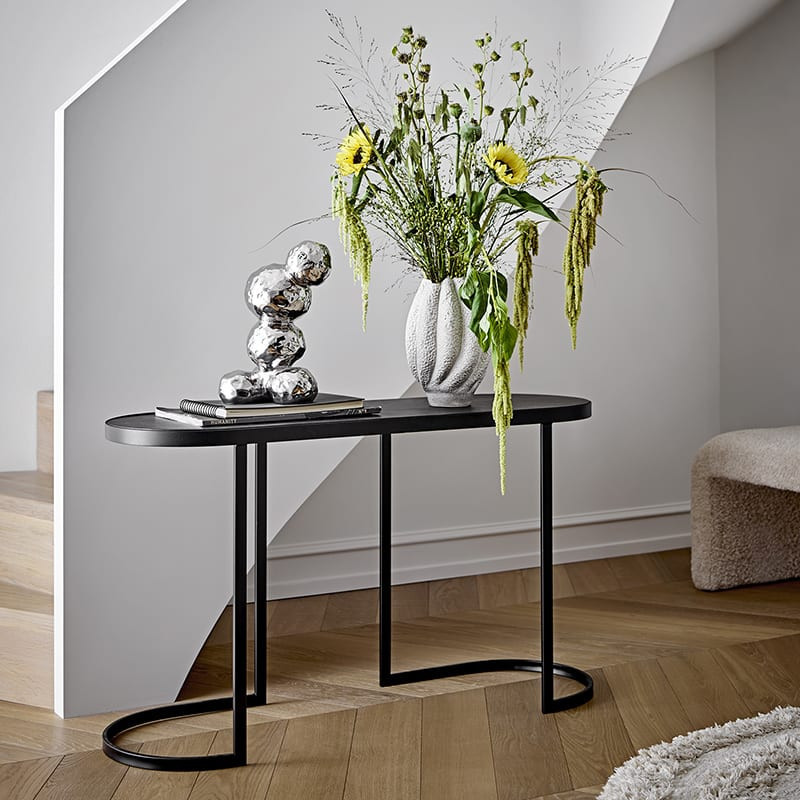 Meuble console design noir | Carter 