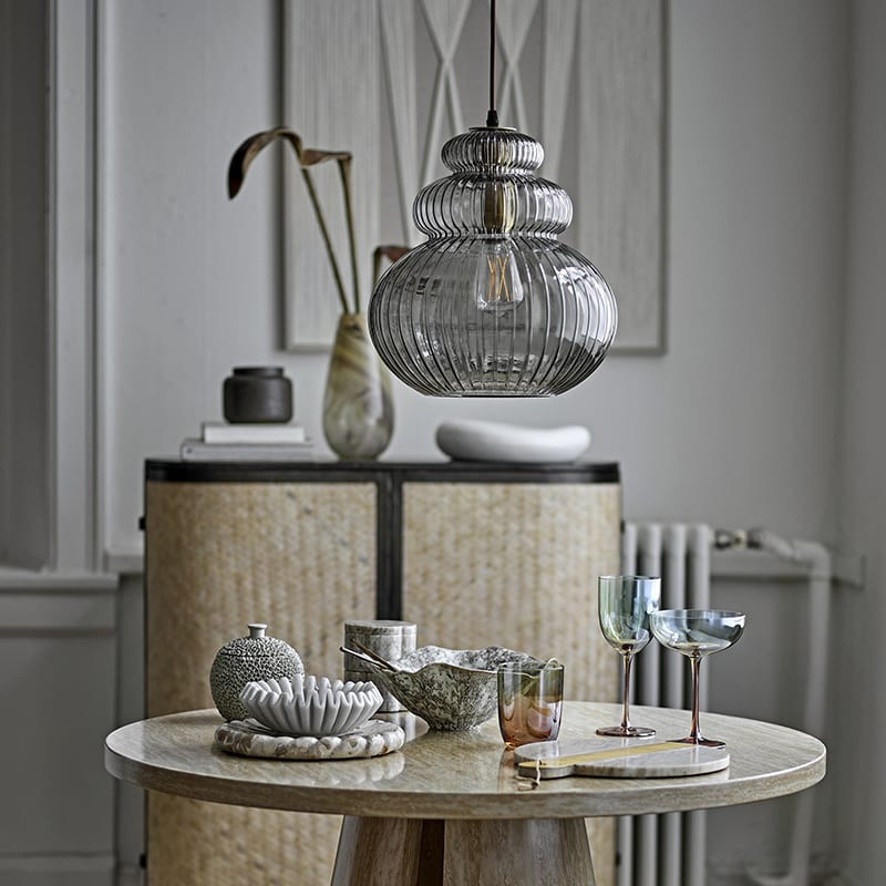 Suspension en verre style vintage | Sybia 