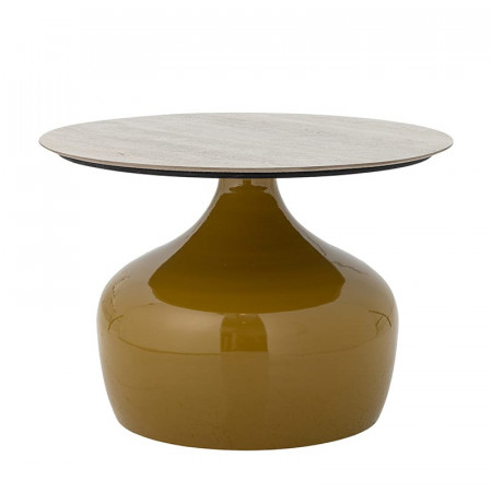 Table basse design jaune | Lecco 