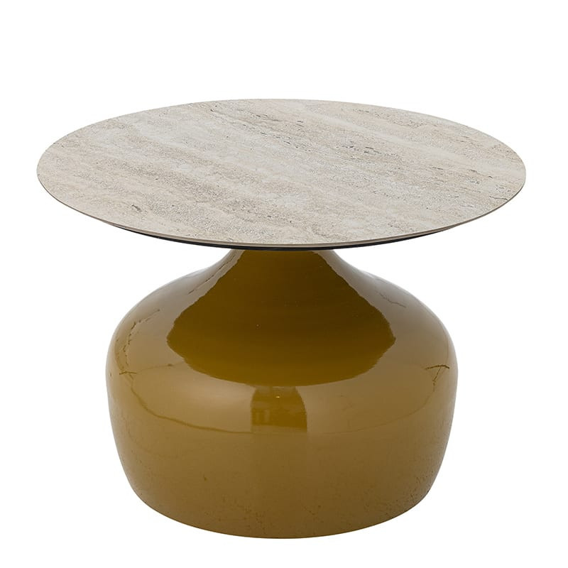 Table basse design jaune | Lecco 