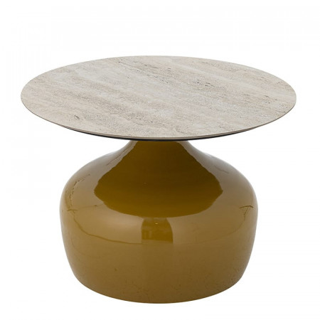 Table basse design jaune | Lecco 